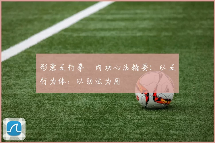 形意五行拳・内功心法精要:以五行为体,以劲法为用