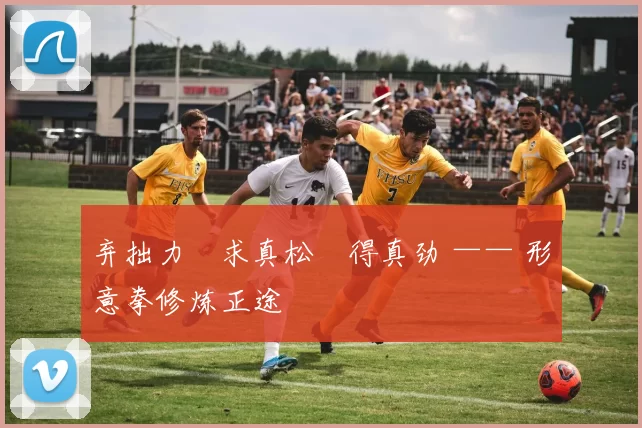 弃拙力・求真松・得真劲 —— 形意拳修炼正途