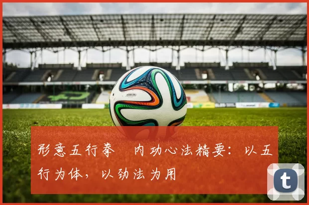 形意五行拳・内功心法精要:以五行为体,以劲法为用