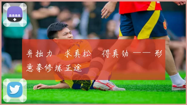 弃拙力・求真松・得真劲 —— 形意拳修炼正途