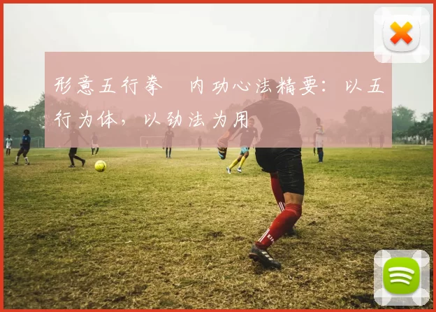 形意五行拳・内功心法精要：以五行为体，以劲法为用