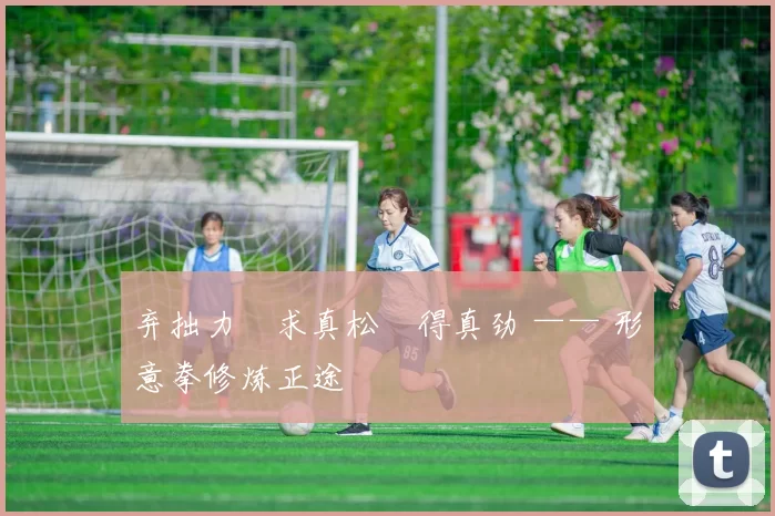 弃拙力・求真松・得真劲 —— 形意拳修炼正途