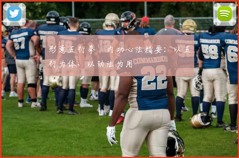 形意五行拳・内功心法精要：以五行为体，以劲法为用