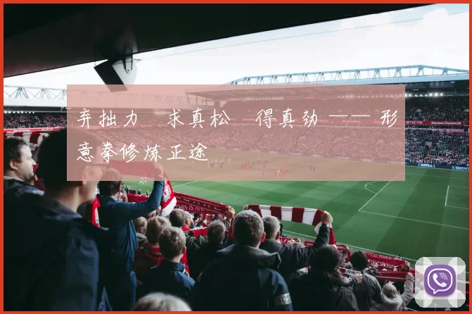 弃拙力・求真松・得真劲 —— 形意拳修炼正途