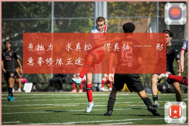 弃拙力・求真松・得真劲 —— 形意拳修炼正途