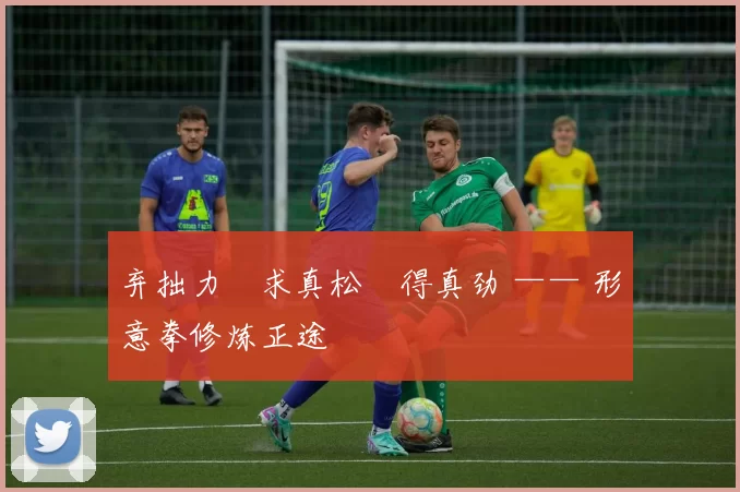 弃拙力・求真松・得真劲 —— 形意拳修炼正途