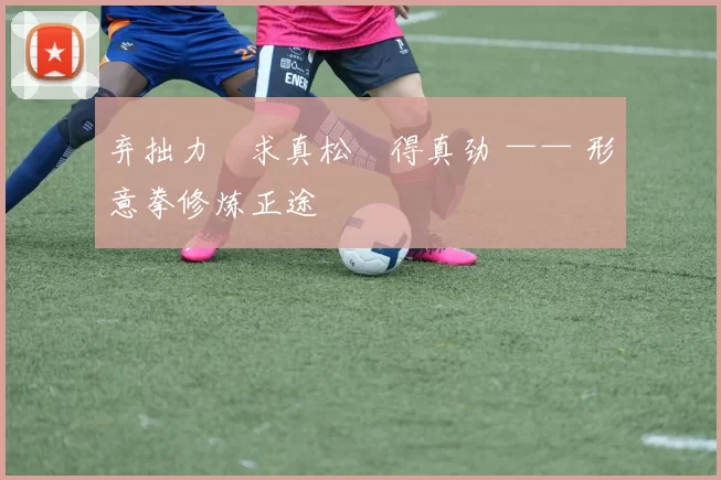 弃拙力・求真松・得真劲 —— 形意拳修炼正途