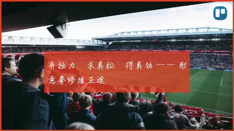 弃拙力・求真松・得真劲 —— 形意拳修炼正途