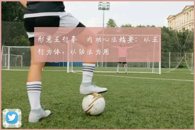 形意五行拳・内功心法精要:以五行为体,以劲法为用