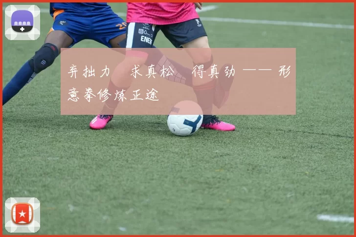 弃拙力・求真松・得真劲 —— 形意拳修炼正途