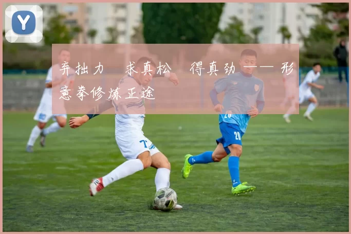 弃拙力・求真松・得真劲 —— 形意拳修炼正途